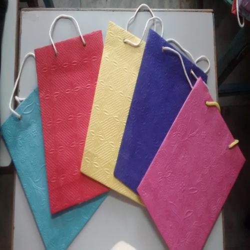 Paper bag medium . coloured