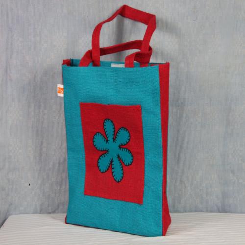 Jute Bag Patch Work