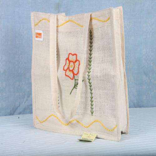 Jute Embroidery Bag