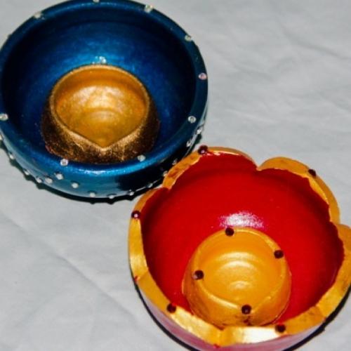 Earthen  Lamp EL009